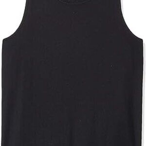 Black Ribbed Tanks (x2) Size Small